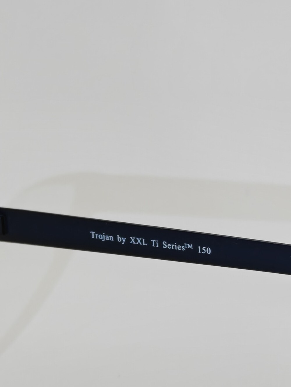 Men's XXL Titanium Navy Frame. AA Optical. 59-17. 150. Trojan. Blue - Picture 7 of 8